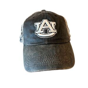 Auburn Tigers Unisex Blue Camo Mesh Back Adjustable Cap